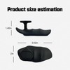 ZHIYUEJING 4PCS Weight Lifting Grips for Men and Women,Non-Slip Rubberized