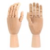Lecute Mano Maniqui Madera 25cm Articulado Dibujo Boceto Pintura Ar