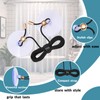 Innovative Anti-Cling Shower Curtain Rope – Cling-Free, Comfort for Shower