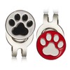 Ikiretmua Golf Marker Paw Magnetic Golf Marker Clip with Hat