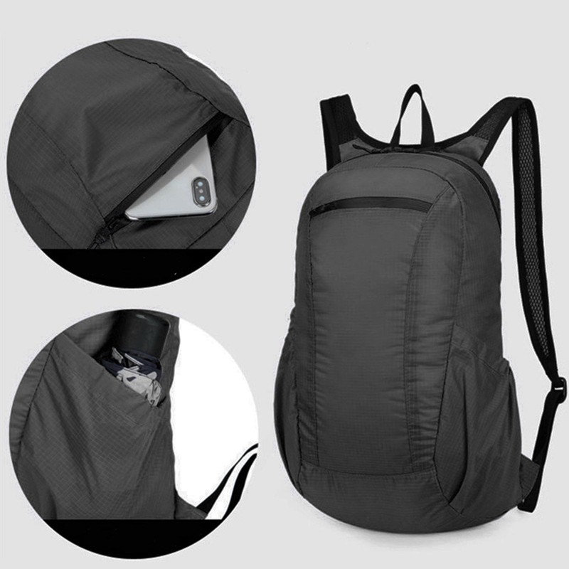 Culnflun Packable Backpack, 20L Capacity Waterproof Tear-Resistant, Foldable Lightweight Multifunctional