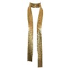 Wisafory Metal Sequin Scarf Women's Glitter Neckerchief Wrap Long Ties
