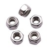 #10-24 inch Nylon Insert Hex Lock Nuts (50 Pack), 304