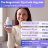Magnesium Glycinate 3-in-1 Complex, 240 Capsules, UK Made