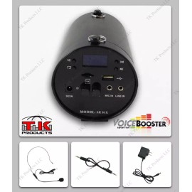 VoiceBooster MR-AK38 25watt Voice Amplifier with Built-in MP3 player & FM R