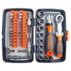 38-in-1 Ratchet Box, Ratchet Set for Socket Wrench, Ratchet Box