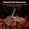 Wireless Meat Thermometer, Smart Bluetooth Thermometer with Waterproof Probe, Long