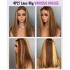 Hd Transparent Wear and Go Glueless P4/27 Highlight Bob Wig