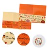 Tofficu 2sets Thanksgiving Greeting Cards Set of Festive Blessing Cards