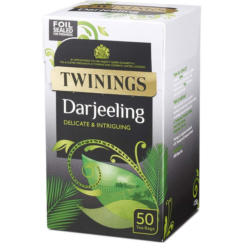 Twinings Darjeeling Tea 200 Tea Bags (Multipack of 4 x