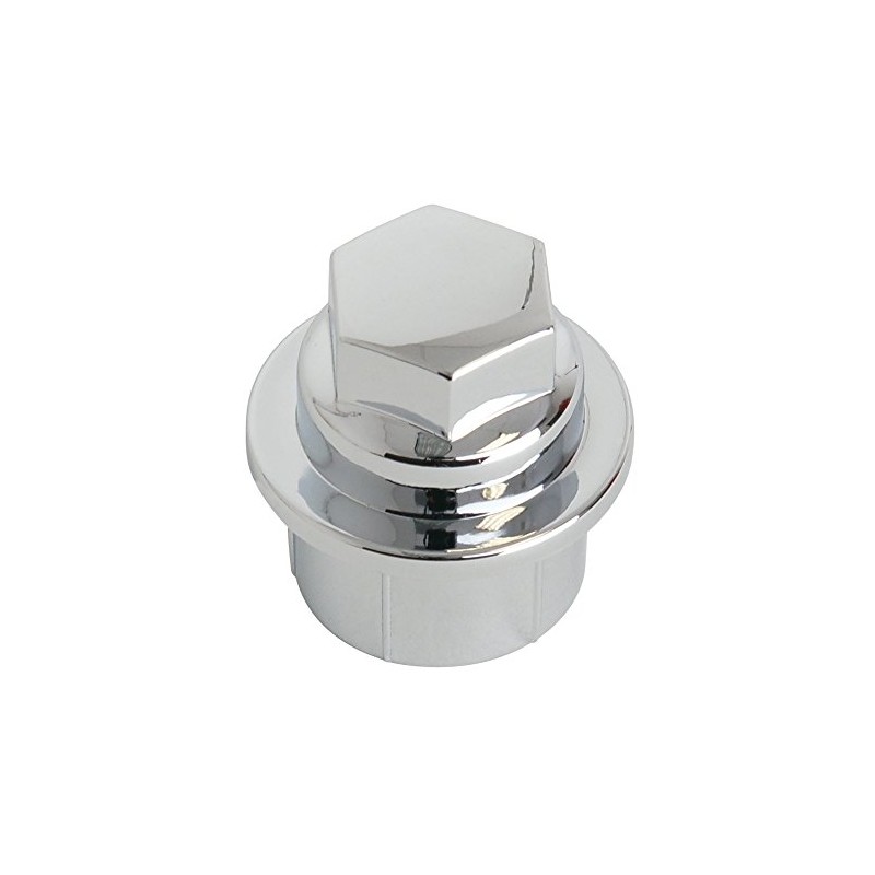 Lug Nut Covers Set - Chrome Smooth Top for 2000-2004