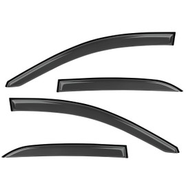Tape-on Window Vent Visors Shades Shields Rain Guards Wind Deflectors Compatible with 2018-2023 Equinox 94634