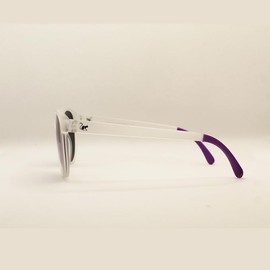 Surf Monkey Polarized Sunglasses for Men and Women UV400 BPA Free, White