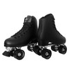 Roller Skates for Women with PU Leather High-top Double Row