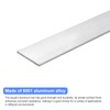 uxcell Square Aluminum Flat Bar, 1/8" Thick 2" Width 12"