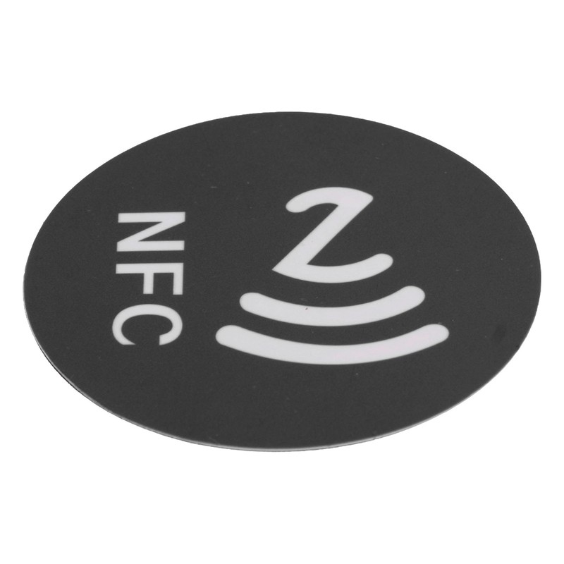 20 Pcs ID5200 NFC Stickers Adhesive Label Round 40mm Anti