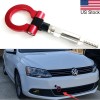blumax_tech 1PC Red Track Racing Style Tow Hook Ring For