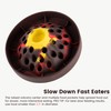 PEGGY11 Volcano-Shaped Silicone Slow Feeder Bowl for Dogs