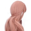ES053 Doll Long Wig Soft Curly 8 to 9inch Doll