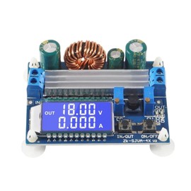DC Buck Boost Converter, 5.5-30V to 0.5-30V, 4A 35W LCD Digital Voltage Regulator Module