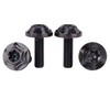 UHDFBDHF 4Pcs Titanium M5x10 15 20mm Torx Head Bolt T30