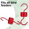 Eyrosa Metal Ant Moat for Hummingbird Feeders, Red Hummingbird Feeder