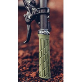 Ergon - GE1 Evo Ergonomic Lock-on Bicycle Handlebar Grips | for Mountain, Trail and Enduro Bikes | Regular Fit | Deep Moss