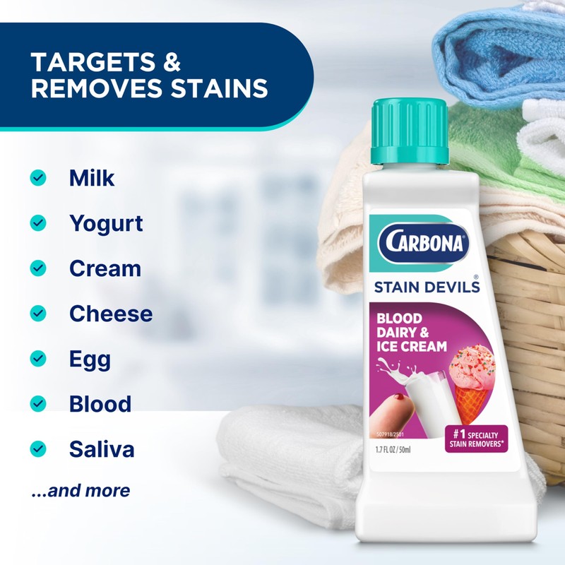 Carbona Stain Devils® #4 | Blood, Dairy & Ice Cream