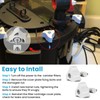2Kit Canister Filter Lid Fastener Compatible With Fluval FX4/FX5/FX6 Filter
