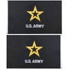 3x5 U.S. Army Star Black Premium Quality 3'x5' Double Sided