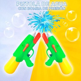Ele-Gate Pistola De Agua A Presión Largo Alcance Grande Con Tanque