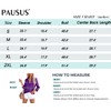 Pausus Womens Button Down V Neck Shirts Silk Long Sleeve