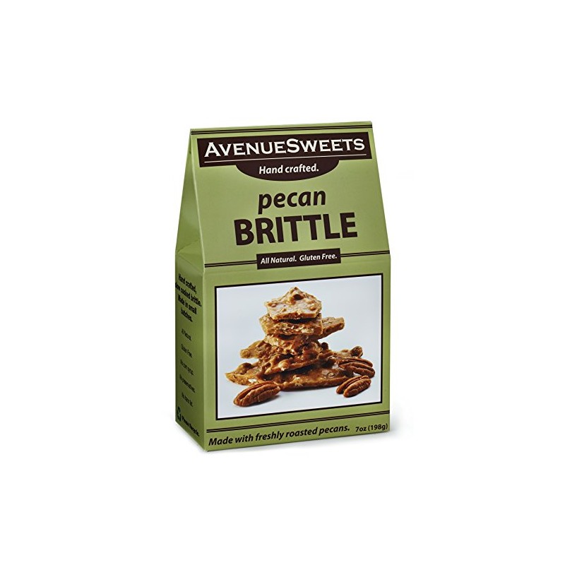 AvenueSweets - Handcrafted Old Fashioned Nut Brittle - 7 oz