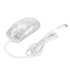 Gaming Mouse Transparent Wired Mechanical Mouse 6 DPI Adjustable RGB