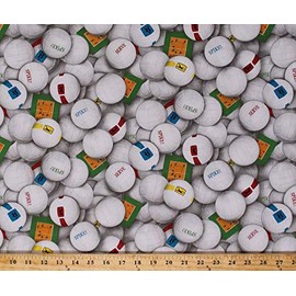 Quality Fabric Cotton Sports Volleyball Balls Spike Serve Fabric Print by The Yard