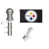 MADE IN USA 3x5 Foot Outdoor Nylon Steelers Flag with