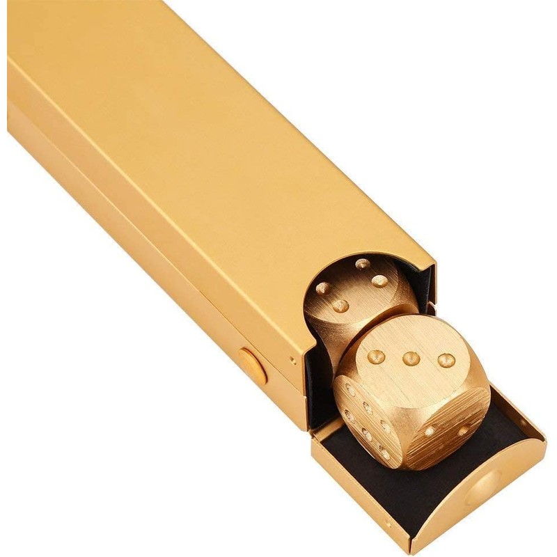 Hominas Dice Box Set of 5 Pieces, 5 Dice Rummy