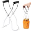 Canning Jar Lifter, Canning Tongs, Stainless Steel Jar Lifter with