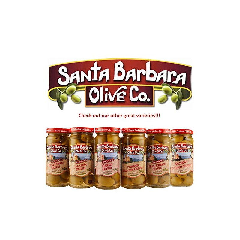 Santa Barbara Bleu Cheese Stuffed Olives (6x5oz)