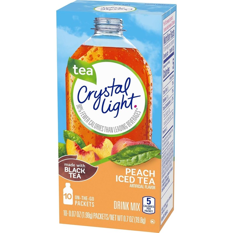 Crystal Light - Peach Tea On The Go - 10