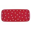 UPware Red Polka Dot Melamine Serving Tray, 15 x 6.5