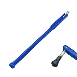 SHMZK Tire Valve Puller Tool, No Scratch Tire Valve Stem Puller with Valve Stem Core Remover, High Tensile Strength Universal Tire Valve Stem Repair Tool Installer for Most Vehicle (Blue)