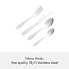 Viners Everyday Breeze 16 Piece 18/0 Silver Stainless Steel Cutlery