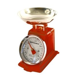 3kg Mechanical Kitchen Scale - Red