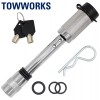 TowWorks 5/8" Trailer Hitch Locking Pin with Double Safety and
