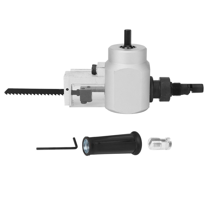 Double Head Metal Cutter Sheet Nibbler Drill Attachment Electric Wood