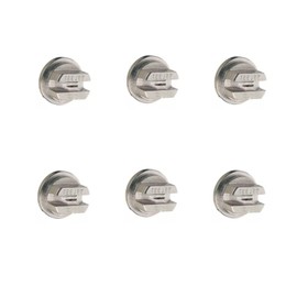 Pack of 6 - TeeJet 110° Flat Fan Stainless Steel Spray Tip 0.2 GPM @ 40 PSI Farmer Bob's Parts TP11002-SS