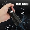 XHP90 Strong Light Flashlight with USB Cable IPX4 Waterproof 2300LM