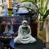 livelyfish Zen Aquarium Buddha Decorations, Buddha Statue for Home Decor,