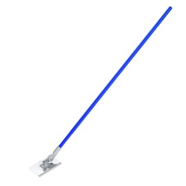 WALK EDGER - SS 10" x 6" - 3/8" RAD W/BASE BRACKET